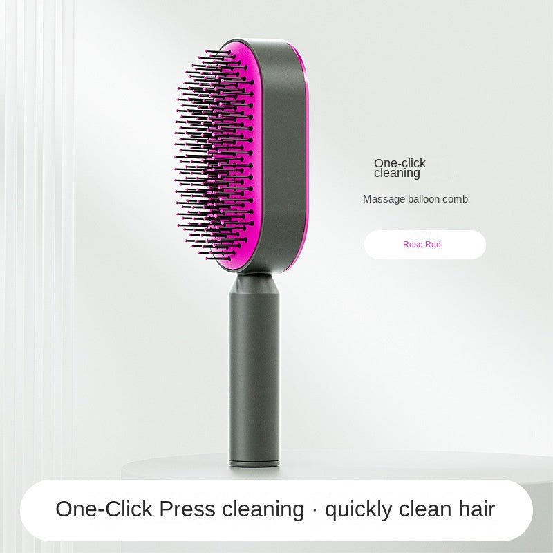 Self Cleaning Hair Brush For Women Massage Scalp Promote Blood Circulation Anti Hair Loss 3D Hair Growth Comb Hairbrush Self-Cleaning Hair Brush 3D Air Cushion Massager Brush Airbag Massage Comb B Self Cleaning Hair Brush For Women Massage Scalp Promote Blood Circulation Anti Hair Loss 3D Hair Growth Comb Hairbrush Self-Cleaning Hair Brush 3D Air Cushion Massager Brush Airbag Massage Comb B